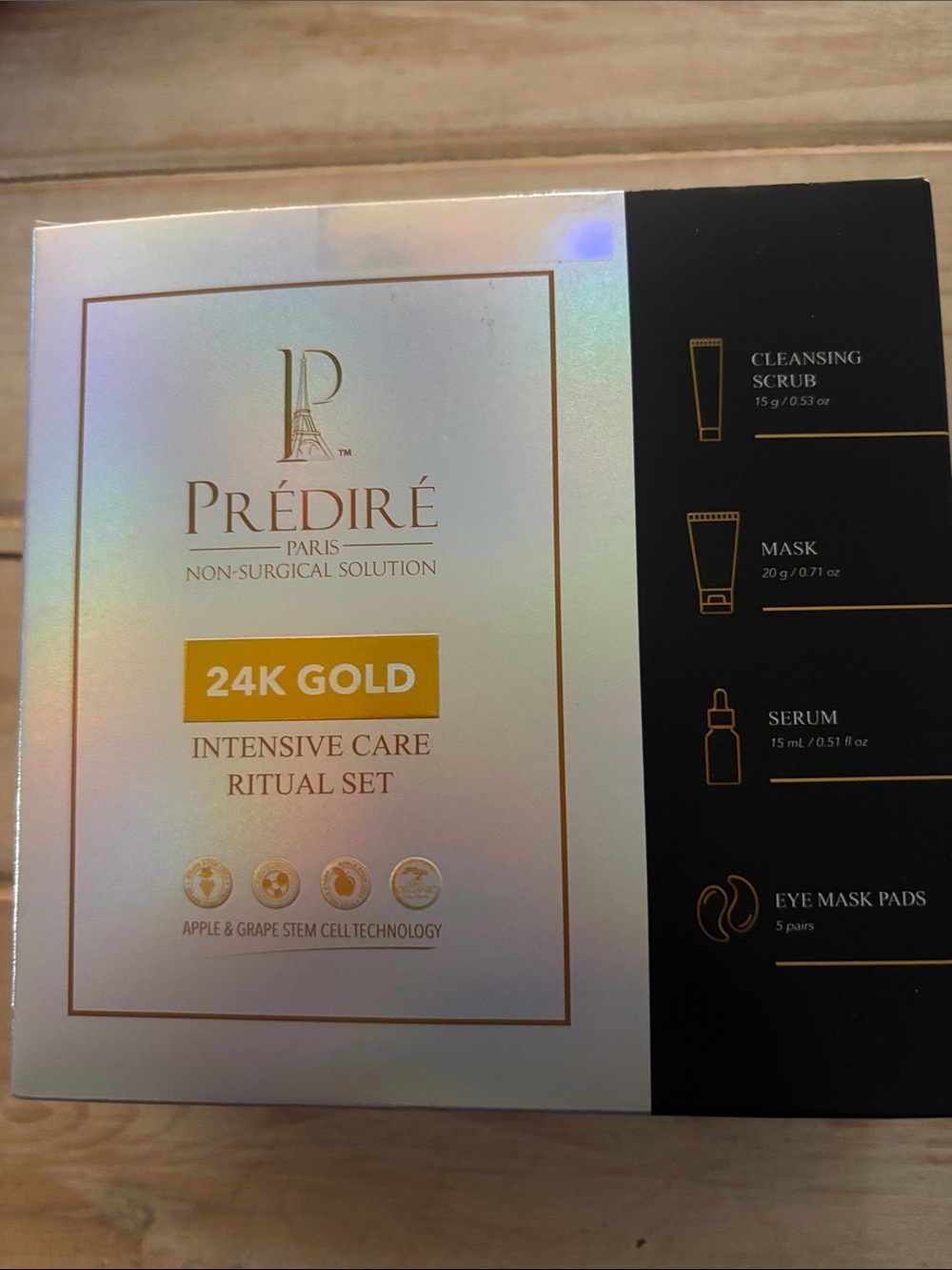 PRÉDIRÉ PARIS
24K Gold Intensive Care Ritual Set (104)